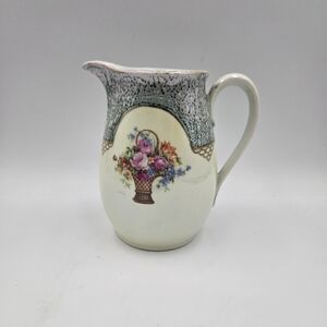 Bavarian Floral Pitcher
